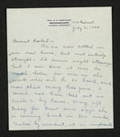 Letter from Mittie Horton Creekmore to Hubert Creekmore (02 July 1944)