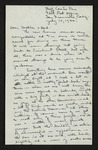 Letter from Hubert Creekmore to Hiram Hubert and Mittie Horton Creekmore (10 July 1944)
