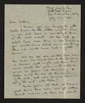 Letter from Hubert Creekmore to Mittie Elizabeth Creekmore Welty (22 July 1944) by Hubert Creekmore and Mittie Elizabeth Creekmore Welty