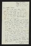 Letter from Hubert Creekmore to Hiram Hubert and Mittie Horton Creekmore (04 September 1944)