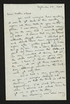 Letter from Hubert Creekmore to Hiram Hubert and Mittie Horton Creekmore (24 September 1944)