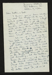 Letter from Hubert Creekmore to Hiram Hubert and Mittie Horton Creekmore (06 October 1944)