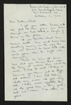 Letter from Hubert Creekmore to Hiram Hubert and Mittie Horton Creekmore (13 October 1944)