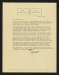 Letter from Hubert Creekmore to Hiram Hubert and Mittie Horton Creekmore (07 May 1948)