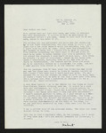 Letter from Hubert Creekmore to Hiram Hubert and Mittie Horton Creekmore (04 May 1949)