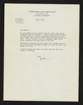 Letter from Hiram Hubert Creekmore to Hubert Creekmore (03 May 1950)