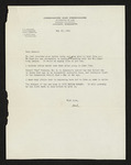 Letter from Hiram Hubert Creekmore to Hubert Creekmore (22 May 1950)
