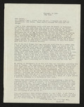 Letter from Hubert Creekmore to Mittie Horton Creekmore (24 February 1951) by Hubert Creekmore and Mittie Horton Creekmore