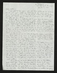 Letter from Hubert Creekmore to Mittie Horton Creekmore (07 March 1951) by Hubert Creekmore and Mittie Horton Creekmore