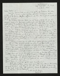 Letter from Hubert Creekmore to Mittie Horton Creekmore (11 March 1951) by Hubert Creekmore and Mittie Horton Creekmore