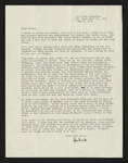 Letter from Hubert Creekmore to Mittie Horton Creekmore (05 May 1951) by Hubert Creekmore and Mittie Horton Creekmore