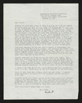 Letter from Hubert Creekmore to Mittie Horton Creekmore (01 October 1951) by Hubert Creekmore and Mittie Horton Creekmore