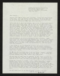 Letter from Hubert Creekmore to Mittie Horton Creekmore (20 October 1951)