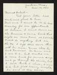Letter from Mittie Horton Creekmore to Hubert Creekmore (14 November 1951) by Mittie Horton Creekmore and Hubert Creekmore