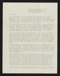 Letter from Hubert Creekmore to Mittie Horton Creekmore (19 November 1951)