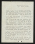 Letter from Hubert Creekmore to Mittie Horton Creekmore (29 November 1951) by Hubert Creekmore and Mittie Horton Creekmore