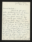 Letter from Mittie Horton Creekmore to Hubert Creekmore (06 December 1951)