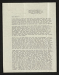 Letter from Hubert Creekmore to Mittie Horton Creekmore (30 January 1952)