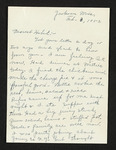 Letter from Mittie Horton Creekmore to Hubert Creekmore (03 February 1952)
