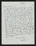 Letter from Hubert Creekmore to Mittie Horton Creekmore (31 March 1953)