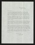 Letter from Hubert Creekmore to Mittie Horton Creekmore (10 April 1953) by Hubert Creekmore and Mittie Horton Creekmore