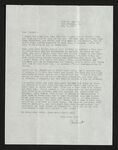 Letter from Hubert Creekmore to Mittie Horton Creekmore (07 May 1953) by Hubert Creekmore and Mittie Horton Creekmore