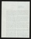 Letter from Hubert Creekmore to Mittie Horton Creekmore (20 February 1956)