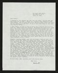 Letter from Hubert Creekmore to Mittie Horton Creekmore (30 April 1956) by Hubert Creekmore and Mittie Horton Creekmore