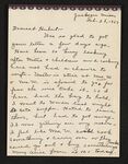 Letter from Mittie Horton Creekmore to Hubert Creekmore (28 February 1951) by Mittie Horton Creekmore and Hubert Creekmore