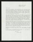 Letter from Hubert Creekmore to Mittie Horton Creekmore (02 November 1957) by Hubert Creekmore and Mittie Horton Creekmore