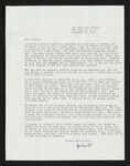 Letter from Hubert Creekmore to Mittie Horton Creekmore (20 December 1957) by Hubert Creekmore and Mittie Horton Creekmore