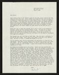 Letter from Hubert Creekmore to Mittie Horton Creekmore (06 June 1969)