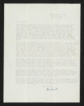Letter from Hubert Creekmore to Mittie Horton Creekmore (12 July 1958)