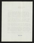 Letter from Hubert Creekmore to Mittie Horton Creekmore (20 July 1958)