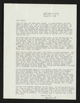 Letter from Hubert Creekmore to Mittie Horton Creekmore (19 August 1958) by Hubert Creekmore and Mittie Horton Creekmore
