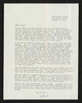 Letter from Hubert Creekmore to Mittie Horton Creekmore (11 October 1958) by Hubert Creekmore and Mittie Horton Creekmore