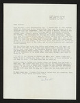Letter from Hubert Creekmore to Mittie Horton Creekmore (01 December 1958) by Hubert Creekmore and Mittie Horton Creekmore