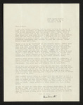 Letter from Hubert Creekmore to Mittie Horton Creekmore (08 January 1959)