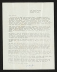 Letter from Hubert Creekmore to Mittie Horton Creekmore (20 January 1959) by Hubert Creekmore and Mittie Horton Creekmore