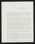 Letter from Hubert Creekmore to Mittie Horton Creekmore (28 March 1959)