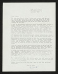 Letter from Hubert Creekmore to Mittie Horton Creekmore (12 April 1959) by Hubert Creekmore and Mittie Horton Creekmore