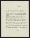 Letter from Hubert Creekmore to Mittie Horton Creekmore (22 August 1959) by Hubert Creekmore and Mittie Horton Creekmore