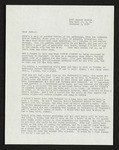 Letter from Hubert Creekmore to Mittie Horton Creekmore (03 November 1959)