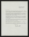 Letter from Hubert Creekmore to Mittie Horton Creekmore (03 January 1960) by Hubert Creekmore and Mittie Horton Creekmore