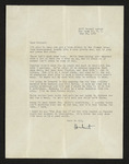 Letter from Hubert Creekmore to Mittie Horton Creekmore; Letter from Ray Russell to John Schaffner (26 May 1960) by Hubert Creekmore and Mittie Horton Creekmore