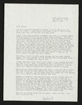 Letter from Hubert Creekmore to Mittie Horton Creekmore (05 June 1960)
