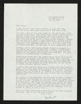 Letter from Hubert Creekmore to Mittie Horton Creekmore (12 June 1960)