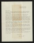 Letter from Hubert Creekmore to Mittie Horton Creekmore (28 February 1961)