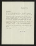 Letter from Hubert Creekmore to Mittie Horton Creekmore (19 April 1961)
