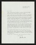 Letter from Hubert Creekmore to Mittie Horton Creekmore (10 July 1961) by Hubert Creekmore and Mittie Horton Creekmore